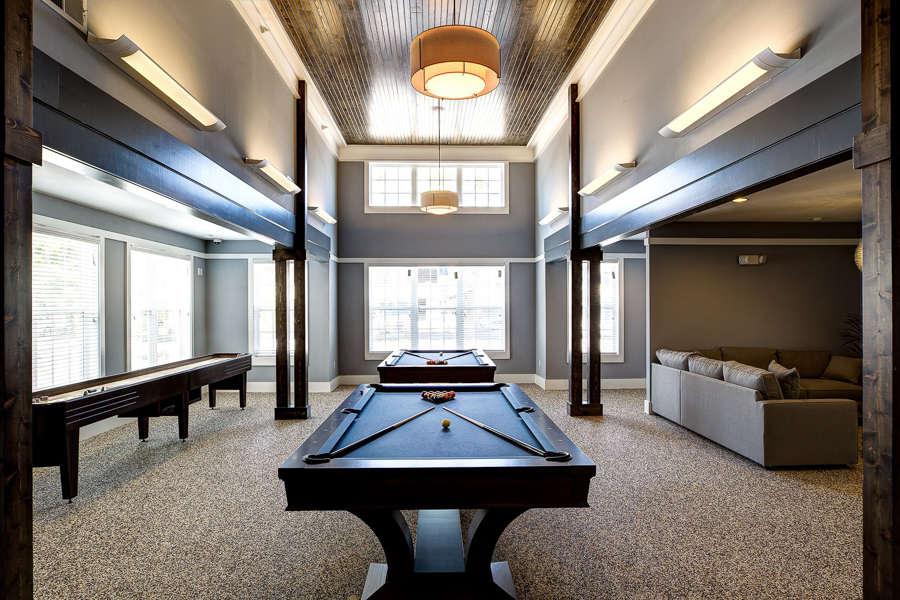 the-nest- wilmington resident clubhouse billiards shuffleboard